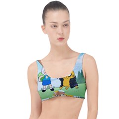 Adventure Time Finn And Jake Cartoon Network Parody The Little Details Bikini Top by Sarkoni