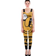 Adventure Time Jake  I Love Food One Piece Catsuit by Sarkoni