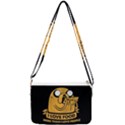 Adventure Time Jake  I Love Food Double Gusset Crossbody Bag View1