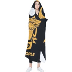 Adventure Time Jake  I Love Food Wearable Blanket by Sarkoni