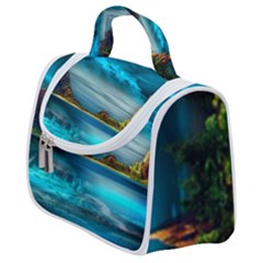 Artistic Fantasy Psychedelic Satchel Handbag by Sarkoni