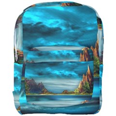 Artistic Fantasy Psychedelic Full Print Backpack