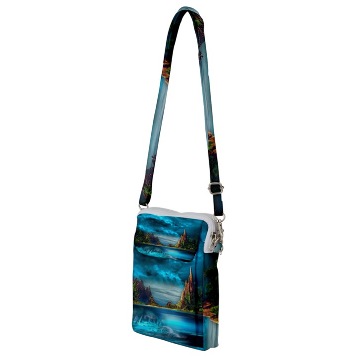 Artistic Fantasy Psychedelic Multi Function Travel Bag