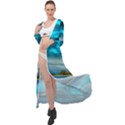 Artistic Fantasy Psychedelic Maxi Chiffon Beach Wrap View1