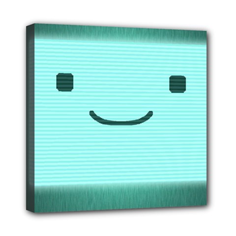 Adventure Time Bmo Mini Canvas 8  X 8  (stretched) by Sarkoni