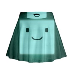 Adventure Time Bmo Mini Flare Skirt by Sarkoni