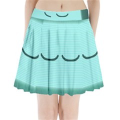 Adventure Time Bmo Pleated Mini Skirt by Sarkoni