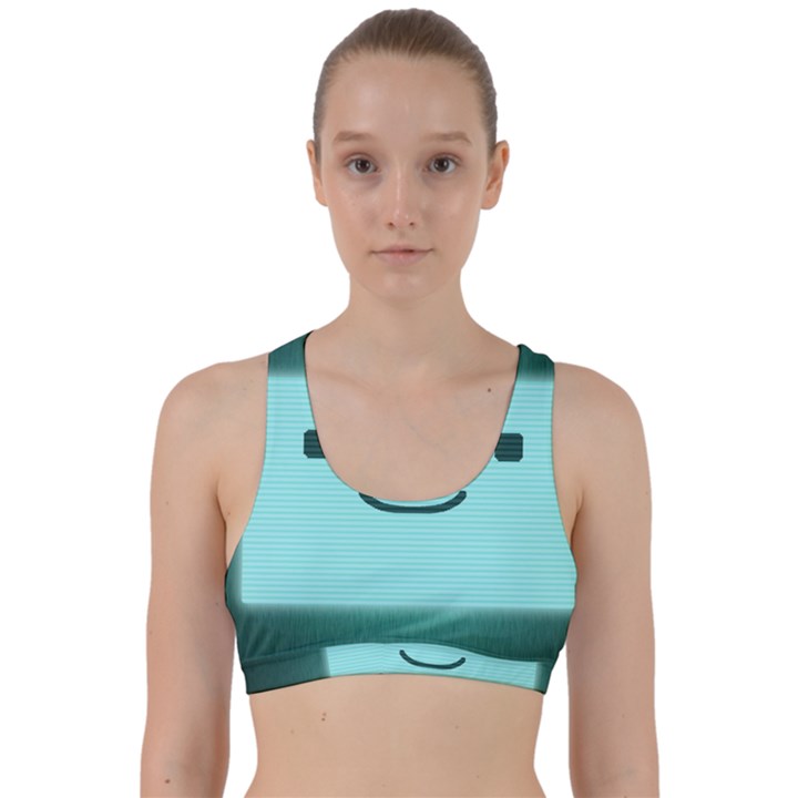 Adventure Time Bmo Back Weave Sports Bra