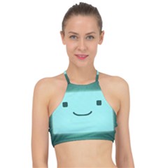 Adventure Time Bmo Halter Bikini Top by Sarkoni