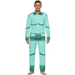 Adventure Time Bmo Men s Long Sleeve Velvet Pocket Pajamas Set by Sarkoni