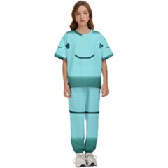 Adventure Time Bmo Kids  T-shirt And Pants Sports Set by Sarkoni