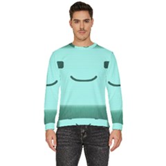 Adventure Time Bmo Men s Fleece Sweatshirt by Sarkoni