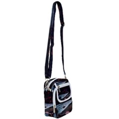 Artistic Creepy Dark Evil Fantasy Halloween Horror Psychedelic Scary Spooky Shoulder Strap Belt Bag by Sarkoni