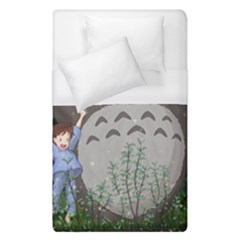 Illustration Anime Cartoon My Neighbor Totoro Duvet Cover (single Size) by Sarkoni