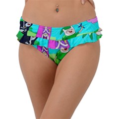 Adventure Time The Legend Of Zelda Parody Frill Bikini Bottoms by Sarkoni