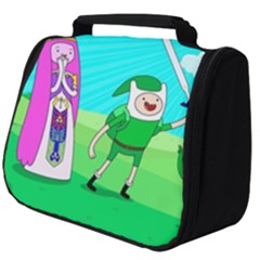 Adventure Time The Legend Of Zelda Parody Full Print Travel Pouch (big)