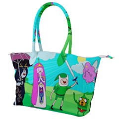 Adventure Time The Legend Of Zelda Parody Canvas Shoulder Bag