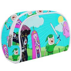 Adventure Time The Legend Of Zelda Parody Make Up Case (large) by Sarkoni