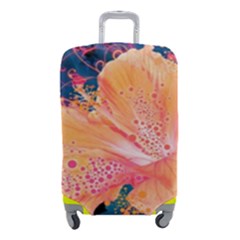 Abstract Art Artistic Bright Colors Contrast Flower Nature Petals Psychedelic Luggage Cover (small) by Sarkoni