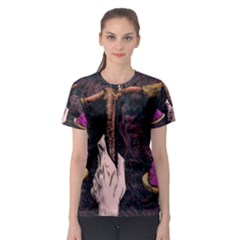 Jujutsu Kaisen Heart Design Heart Psychedelic Anime Hands Women s Sport Mesh T-Shirt