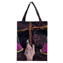 Jujutsu Kaisen Heart Design Heart Psychedelic Anime Hands Classic Tote Bag