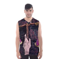 Jujutsu Kaisen Heart Design Heart Psychedelic Anime Hands Men s Basketball Tank Top