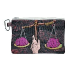 Jujutsu Kaisen Heart Design Heart Psychedelic Anime Hands Canvas Cosmetic Bag (Large)