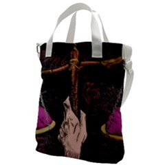 Jujutsu Kaisen Heart Design Heart Psychedelic Anime Hands Canvas Messenger Bag