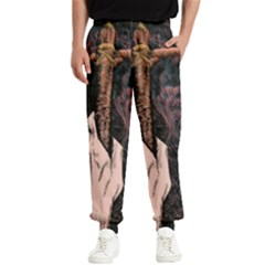 Jujutsu Kaisen Heart Design Heart Psychedelic Anime Hands Men s Elastic Waist Pants