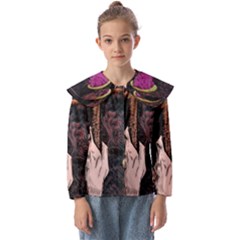 Jujutsu Kaisen Heart Design Heart Psychedelic Anime Hands Kids  Peter Pan Collar Blouse