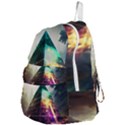 Tropical Forest Jungle Ar Colorful Midjourney Spectrum Trippy Psychedelic Nature Trees Pyramid Foldable Lightweight Backpack View4