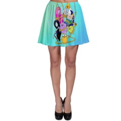 Adventure Time Cartoon Skater Skirt by Sarkoni