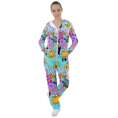 Adventure Time Cartoon Women s Tracksuit by Sarkoni