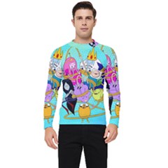 Adventure Time Cartoon Men s Long Sleeve Rash Guard by Sarkoni