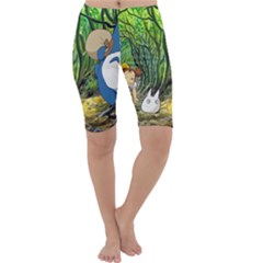 Anime My Neighbor Totoro Jungle Cropped Leggings  by Sarkoni