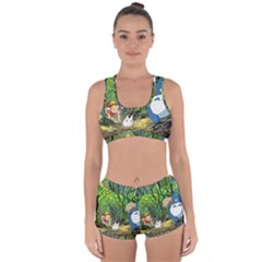 Anime My Neighbor Totoro Jungle Racerback Boyleg Bikini Set by Sarkoni