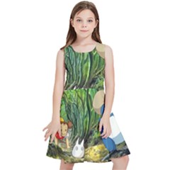 Anime My Neighbor Totoro Jungle Kids  Skater Dress