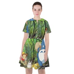 Anime My Neighbor Totoro Jungle Sailor Dress