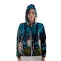 Anime My Neighbor Totoro Jungle Natural Women s Hooded Windbreaker View1