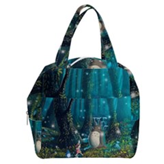 Anime My Neighbor Totoro Jungle Natural Boxy Hand Bag by Sarkoni