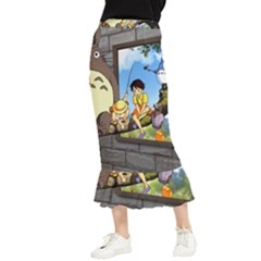 My Neighbor Totoro Maxi Fishtail Chiffon Skirt