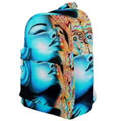 Color Detail Dream Fantasy Neon Psychedelic Teaser Classic Backpack by Sarkoni