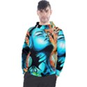 Color Detail Dream Fantasy Neon Psychedelic Teaser Men s Pullover Hoodie View1