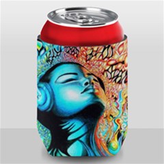 Color Detail Dream Fantasy Neon Psychedelic Teaser Can Holder by Sarkoni