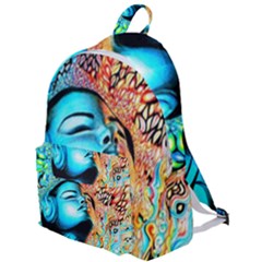 Color Detail Dream Fantasy Neon Psychedelic Teaser The Plain Backpack by Sarkoni