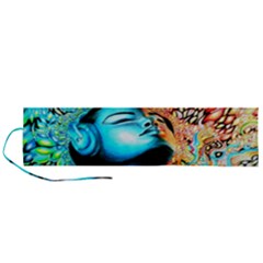 Color Detail Dream Fantasy Neon Psychedelic Teaser Roll Up Canvas Pencil Holder (l) by Sarkoni