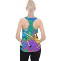 Jake And Finn Adventure Time Landscape Forest Saturation Piece Up Tank Top View2