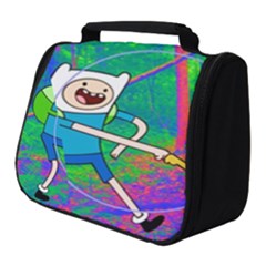 Jake And Finn Adventure Time Landscape Forest Saturation Full Print Travel Pouch (small) by Sarkoni