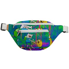 Jake And Finn Adventure Time Landscape Forest Saturation Fanny Pack by Sarkoni