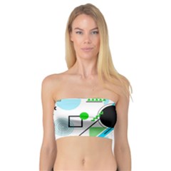 Geometric Shapes Background Bandeau Top by Bedest